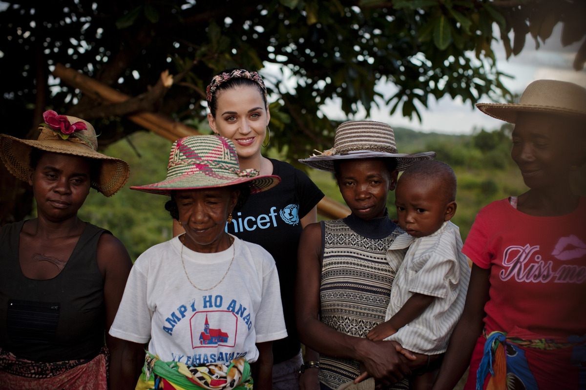 Кэти Перри посетила Мадагаскар