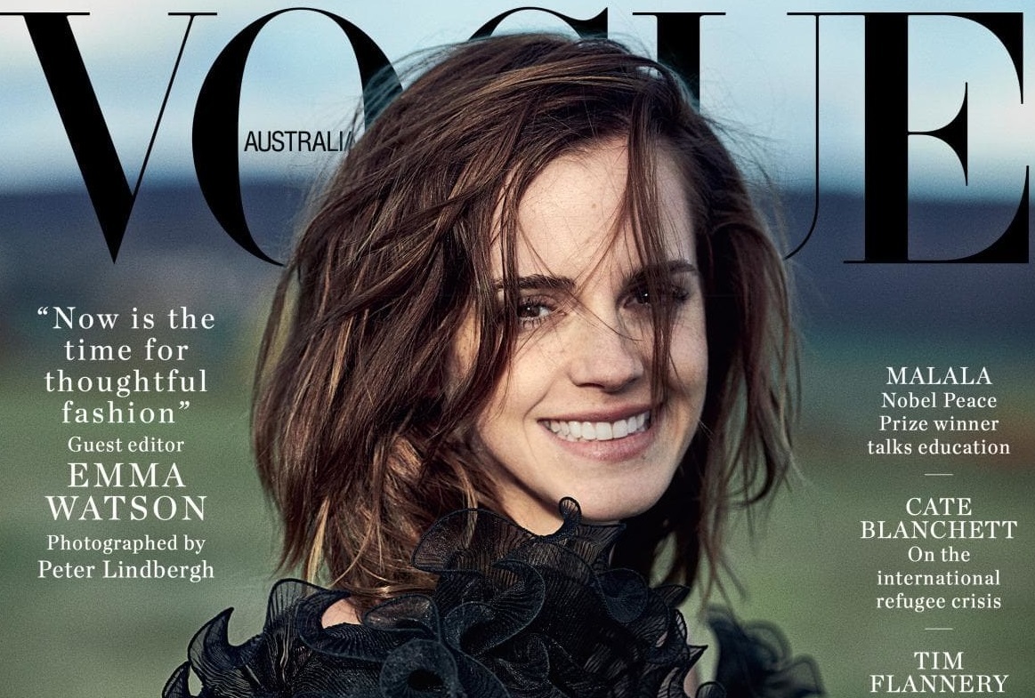 Эмма Уотсон снялась в фотосессии для Vogue Australia (март 2018)