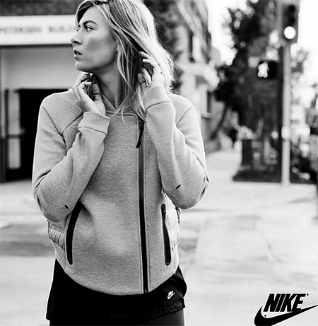 Мария Шарапова снялась в рекламной кампании Nike: первые кадры