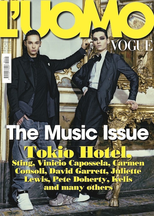 Братья Каулитц в журнале Vogue l&#39;uomo