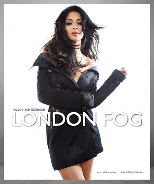 Николь Шерзингер новое лицо марки London Fog
