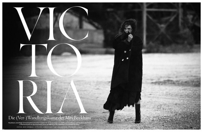 Виктория Бекхэм в журнале  Vogue Германия. Ноябрь 2015