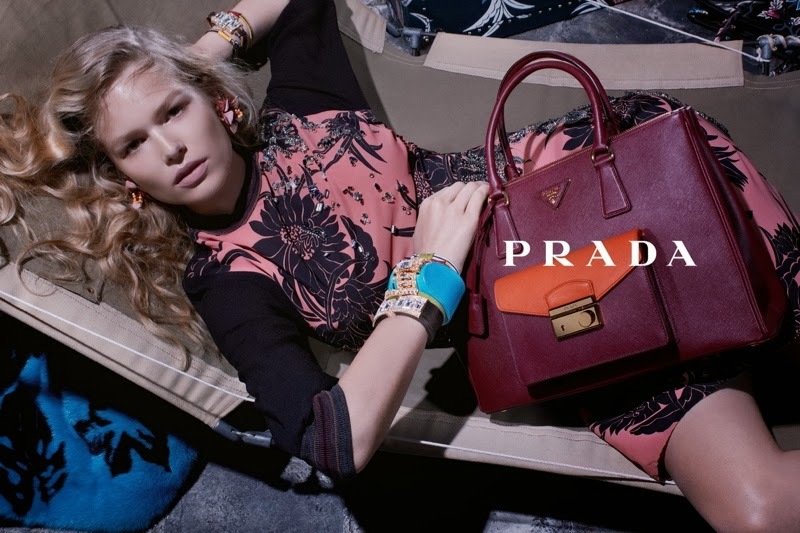 Рекламная кампания новой коллекции Prada Resort 2014