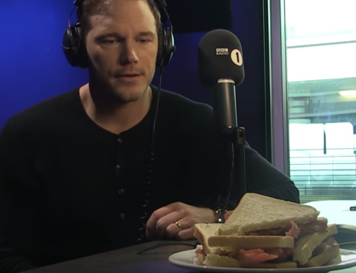Крис Прэтт признался в любви бутерброду