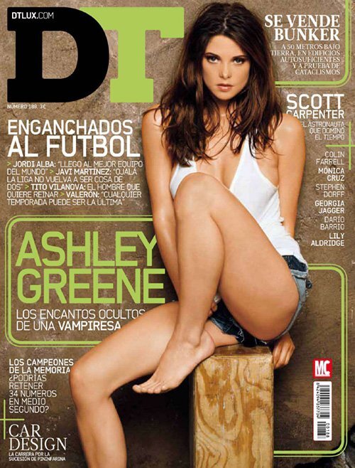 Эшли Грин в журнале DT Испания. Сентябрь 2012