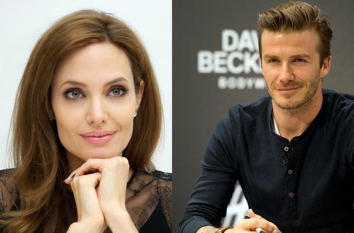 Самый нелепый слух недели: Анджелина Джоли «положила глаз» на Дэвида Бекхэма