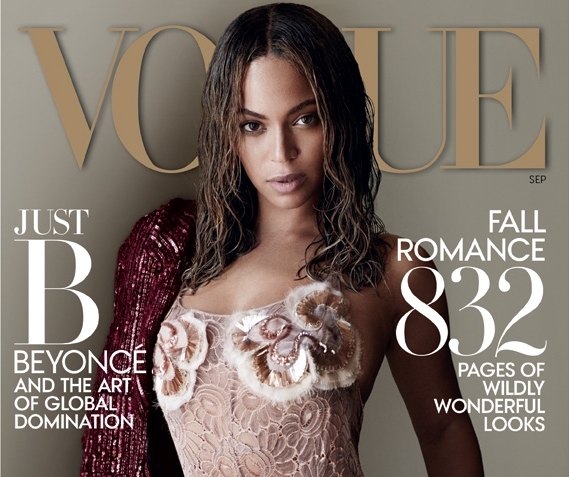Бейонсе снялась для сентябрьского номера Vogue