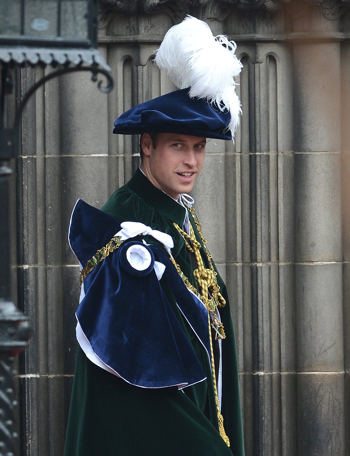 Принц Уильям стал рыцарем ордена Чертополоха
