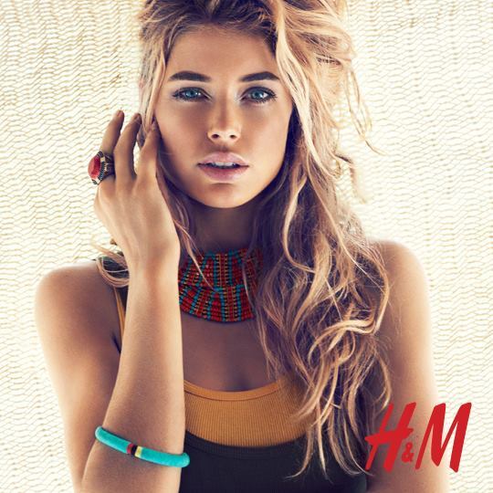 Даутцен Крез в рекламной кампании H&M. Лето 2013