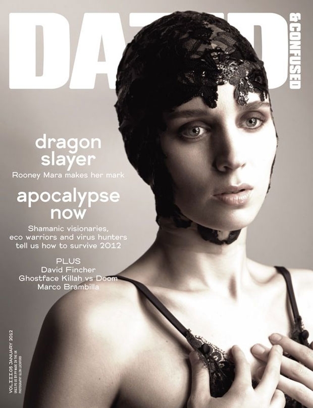 Руни Мара в журнале Dazed & Confused. Январь 2012