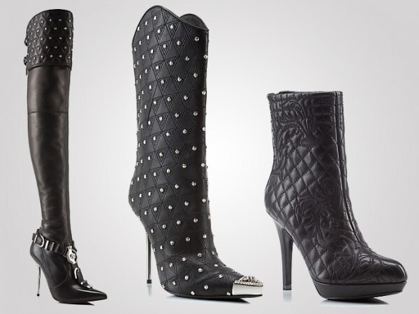 Осенне-зимняя коллекция обуви от Versace