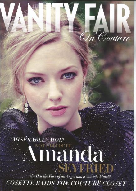 Аманда Сейфрид в журнале Vanity Fair. UK. Декабрь 2012