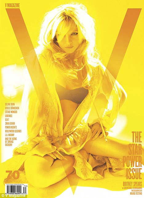 Бритни Спирс в журнале V. Март 2011