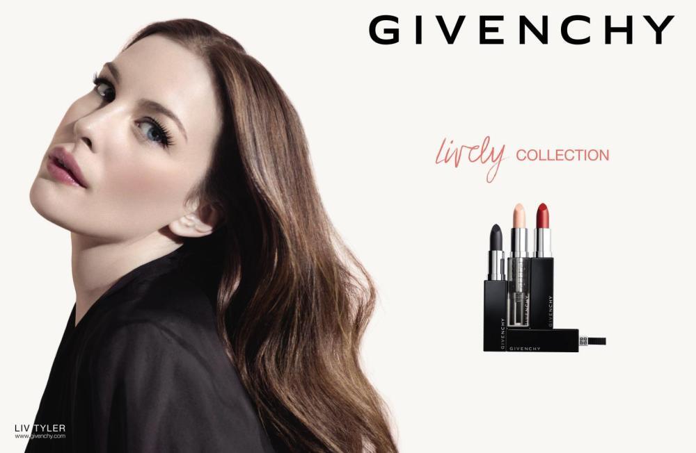 Лив Тайлер для рекламной кампании помады Givenchy