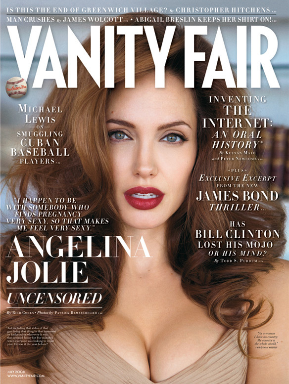 Анджелина Джоли в журнале Vanity Faire