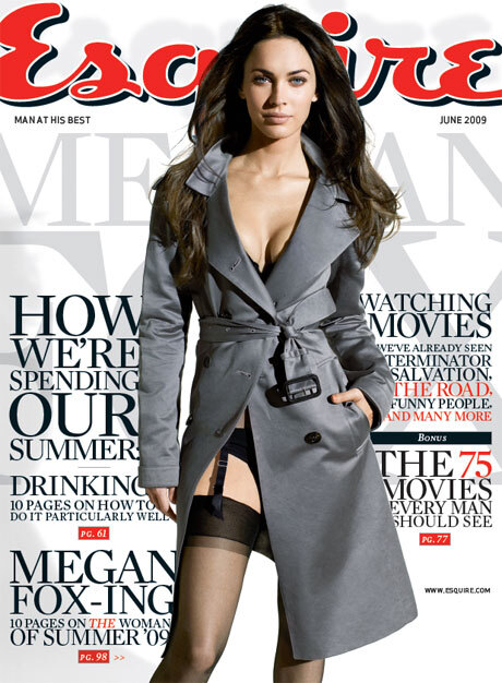 Меган Фокс в журнале Esquire. Июнь 2009