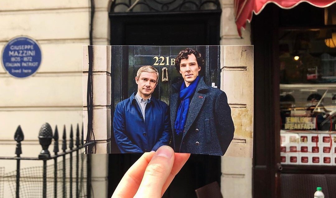 В Лондоне с Шерлоком и Ватсоном: зрителей провели по реальным локациям фильмов и сериалов