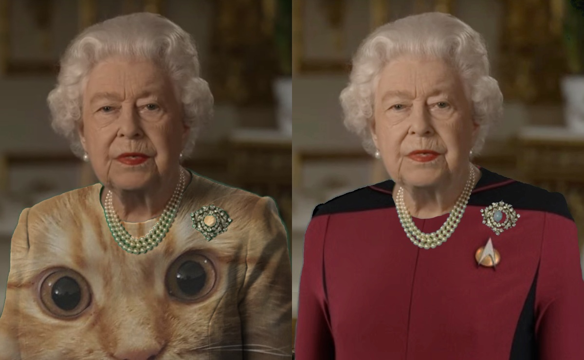 От котиков до «Звездного пути»: королеву Елизавету II превратили в мем