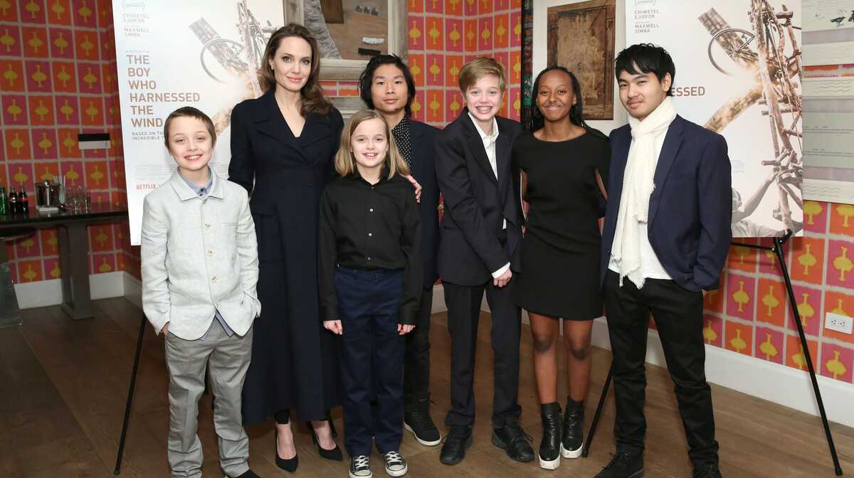 Анджелина Джоли заявила, что никто из шести ее детей не хочет быть актером