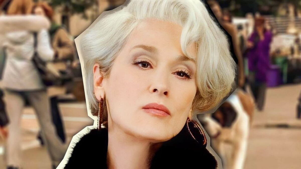 Like a grandmother from fairy tales: that's how Miranda Priestley from The Devil Wears Prada has become
