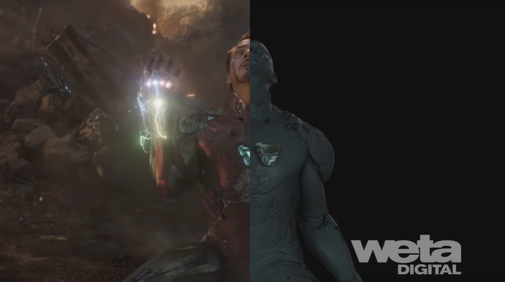 Создатели «Мстителей: Финал» показали, как на самом деле выглядела финальная битва с Таносом