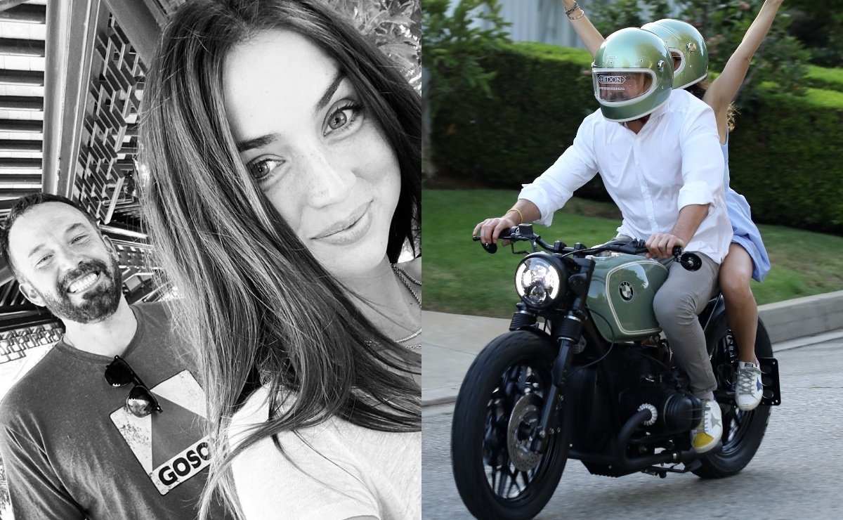 Ана де Армас подарила Бену Аффлеку мотоцикл на 48-летие и поделилась совместным фото