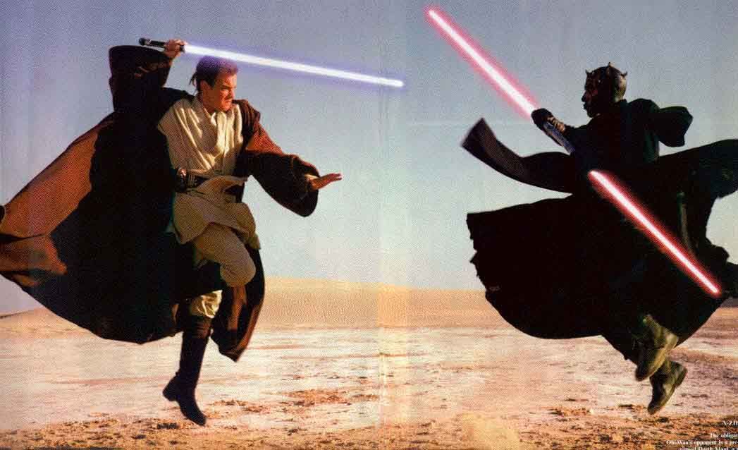 Джордж Лукас вырезал из приквела «Звездных войн» лучшую сцену драки на световых мечах