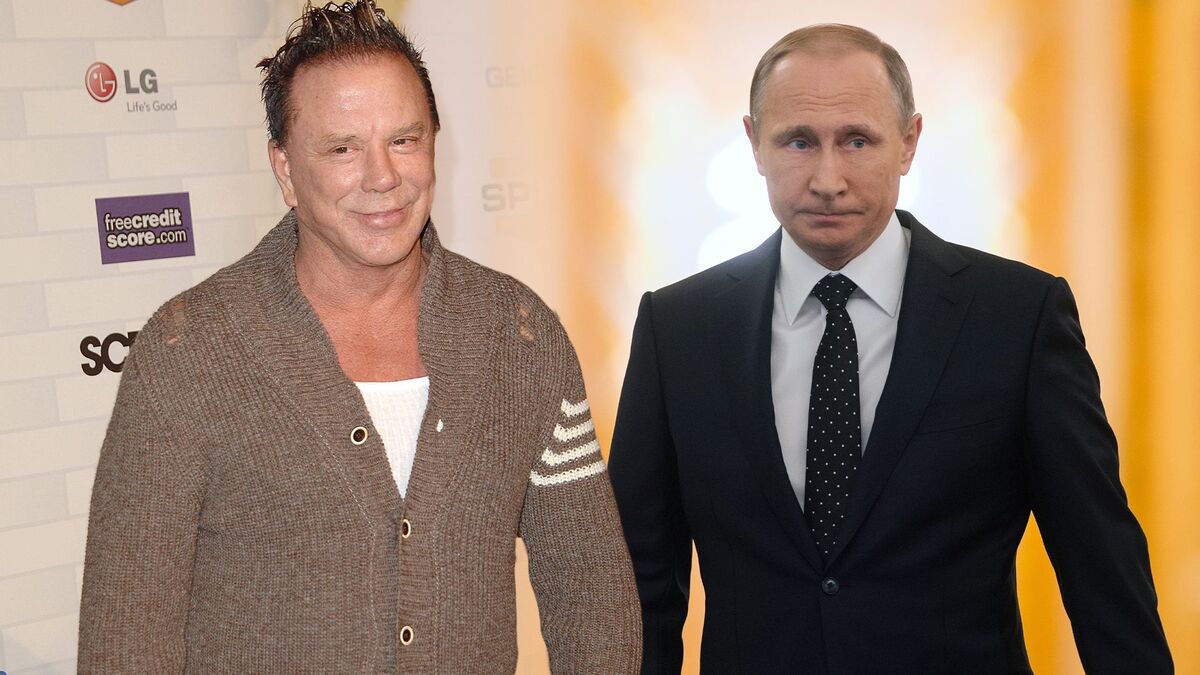 «Мне плевать, что говорят»: Микки Рурк выразил свое отношение к Путину