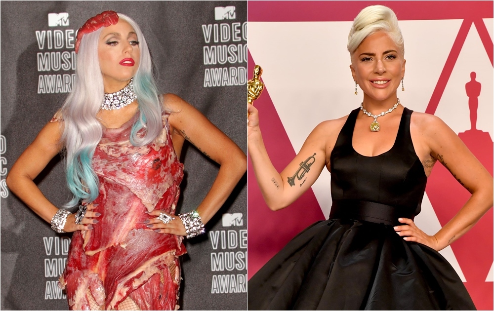 Эволюция стиля Леди Гаги: от платья из мяса до бриллиантов за 30 млн долларов