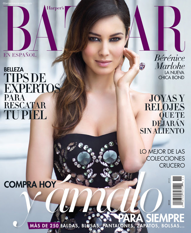 Беренис Марло в журнале Harper’s Bazaar Испания. Ноябрь 2012