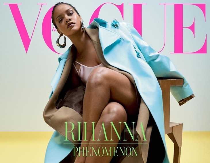 «Неукротимая и бесстрашная»: Рианна снялась в фотосессии для Vogue