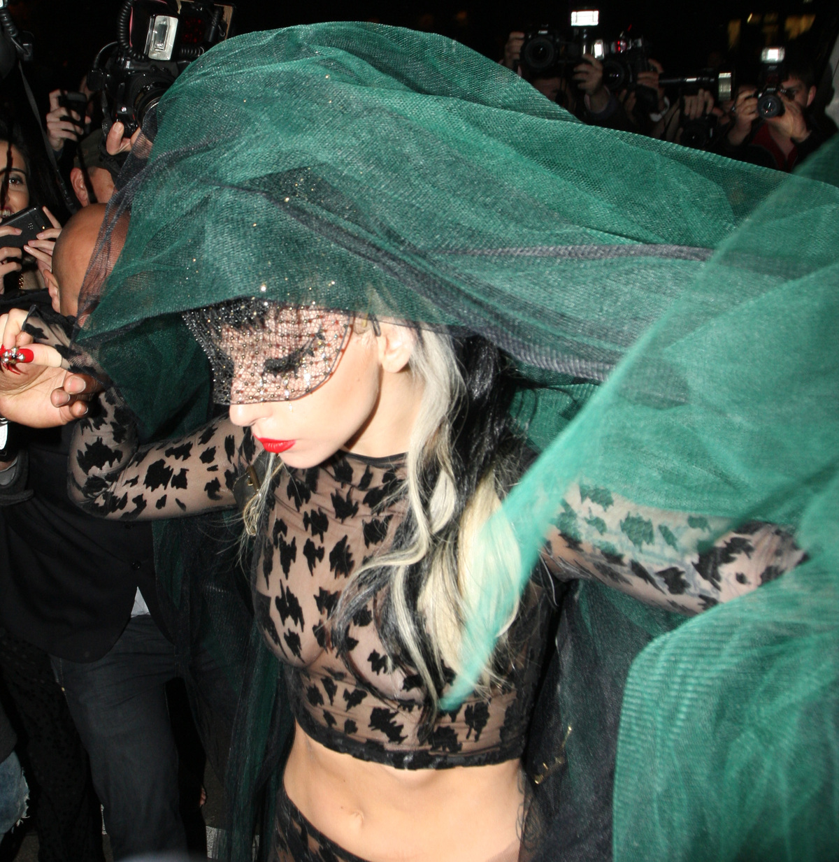 Пародия на Lady Gaga и Хэллоуин