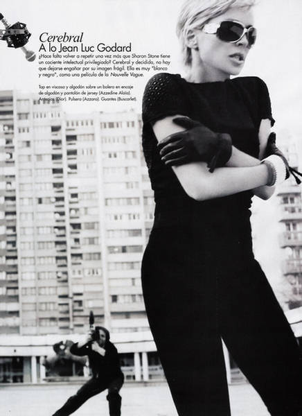 Шэрон Стоун в журнале Elle Аргентина. Май 2009