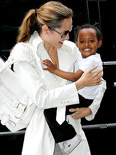 Анджелина Джоли отвезла Захару в Эфиопию