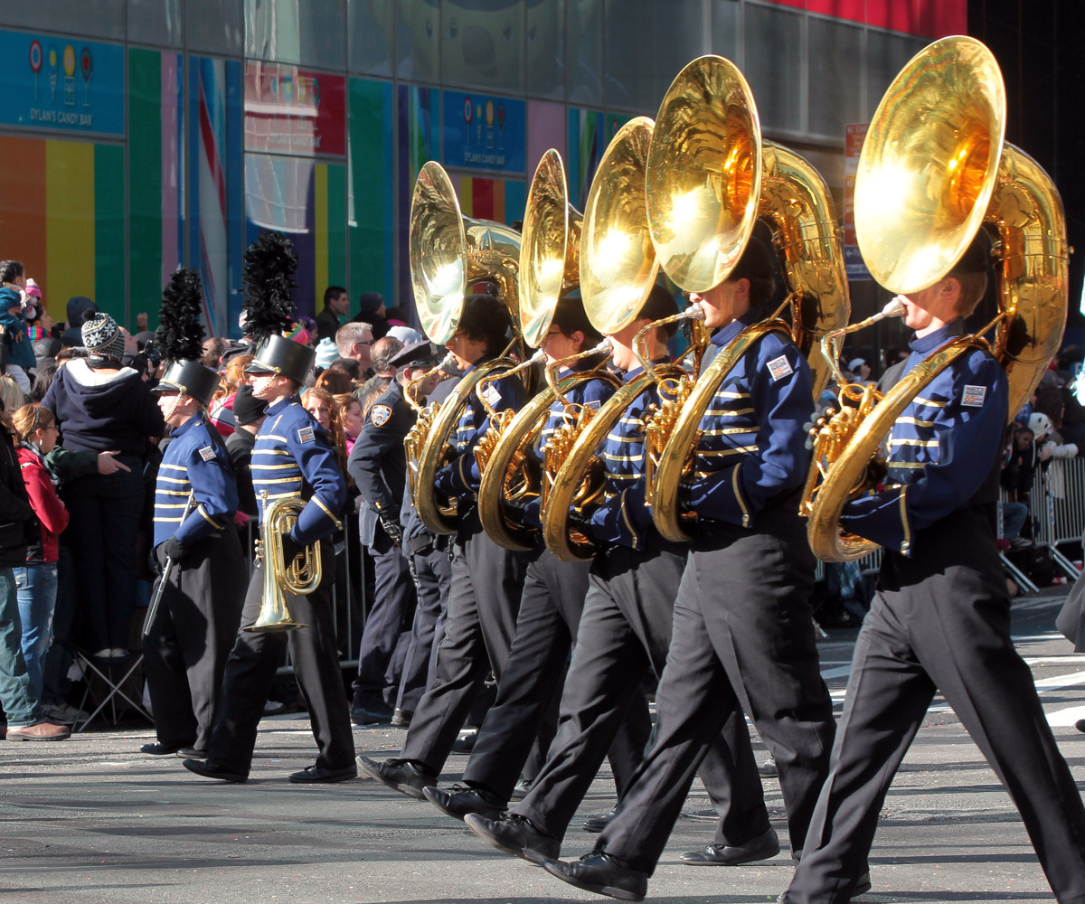 Парад в Нью-Йорке в честь Дня Благодарения