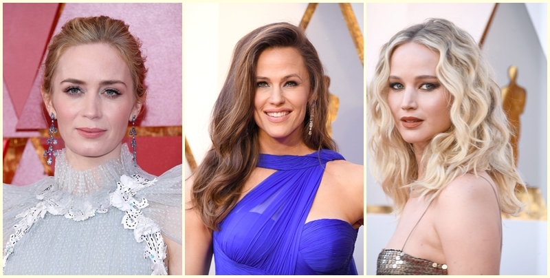 Крупным планом: макияж и прически звезд с красной дорожки «Оскара» 2018