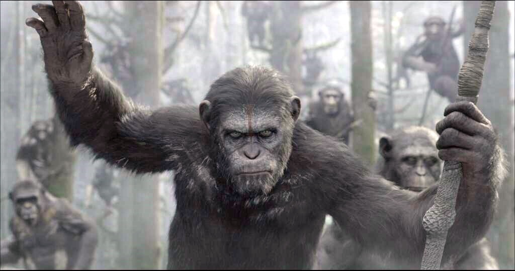 Дублированный тизер фильма "Планета обезьян: Революция"