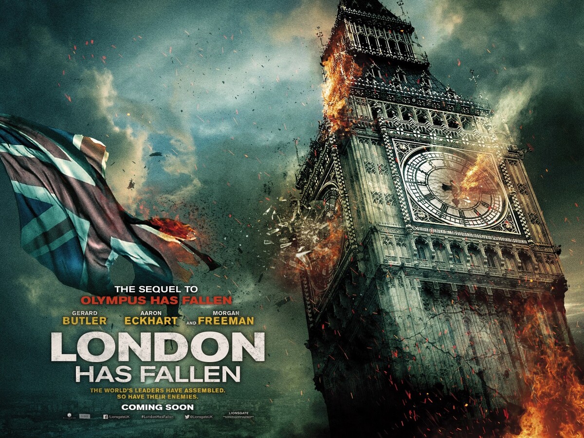 Дублированный тизер-трейлер фильма "Падение Лондона"