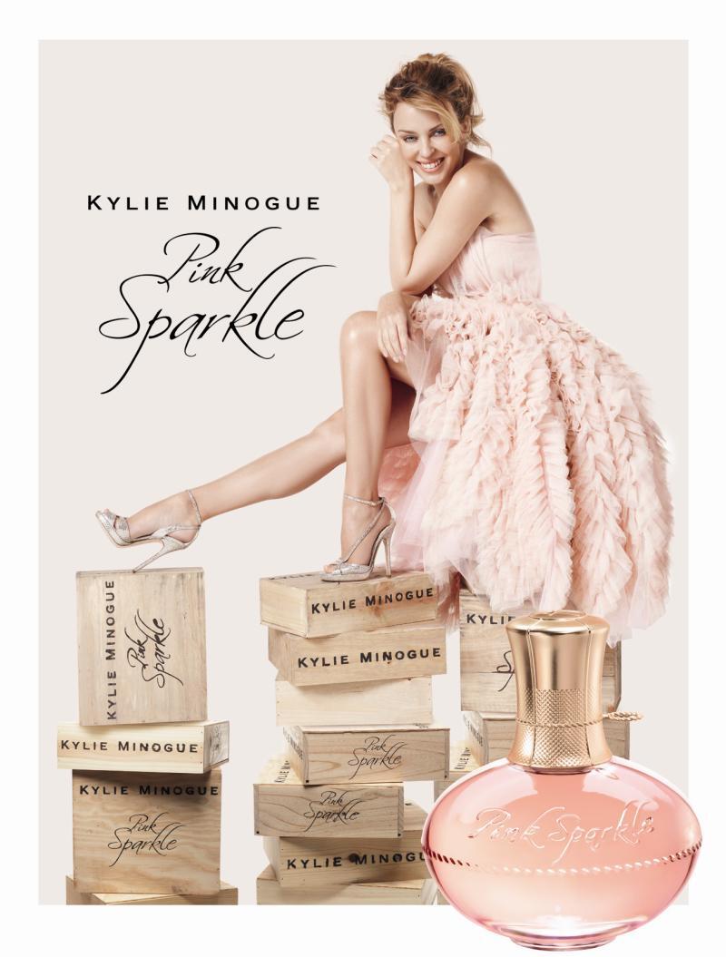 Новый парфюм от Кайли Миноуг -  Pink Sparkle