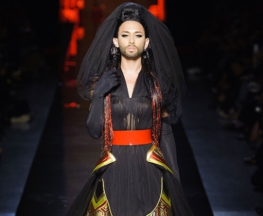 Модный показ новой коллекции Jean Paul Gaultier Couture. Осень / зима 2014-2015