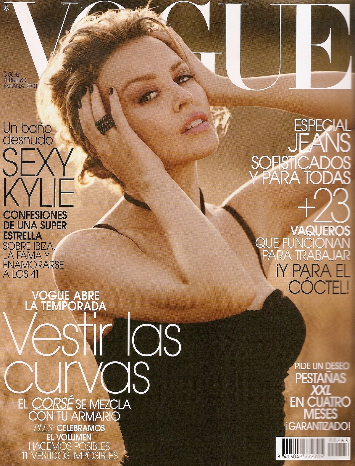Кайли Миноуг в журнале Vogue. Испания. Февраль 2010