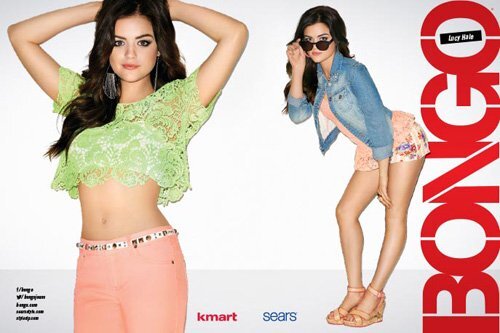 Люси Хейл в рекламной кампании Bongo Jeans. Весна / лето 2013