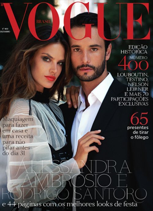Алессандра Амбросио в журнале Vogue Бразилия. Декабрь 2011