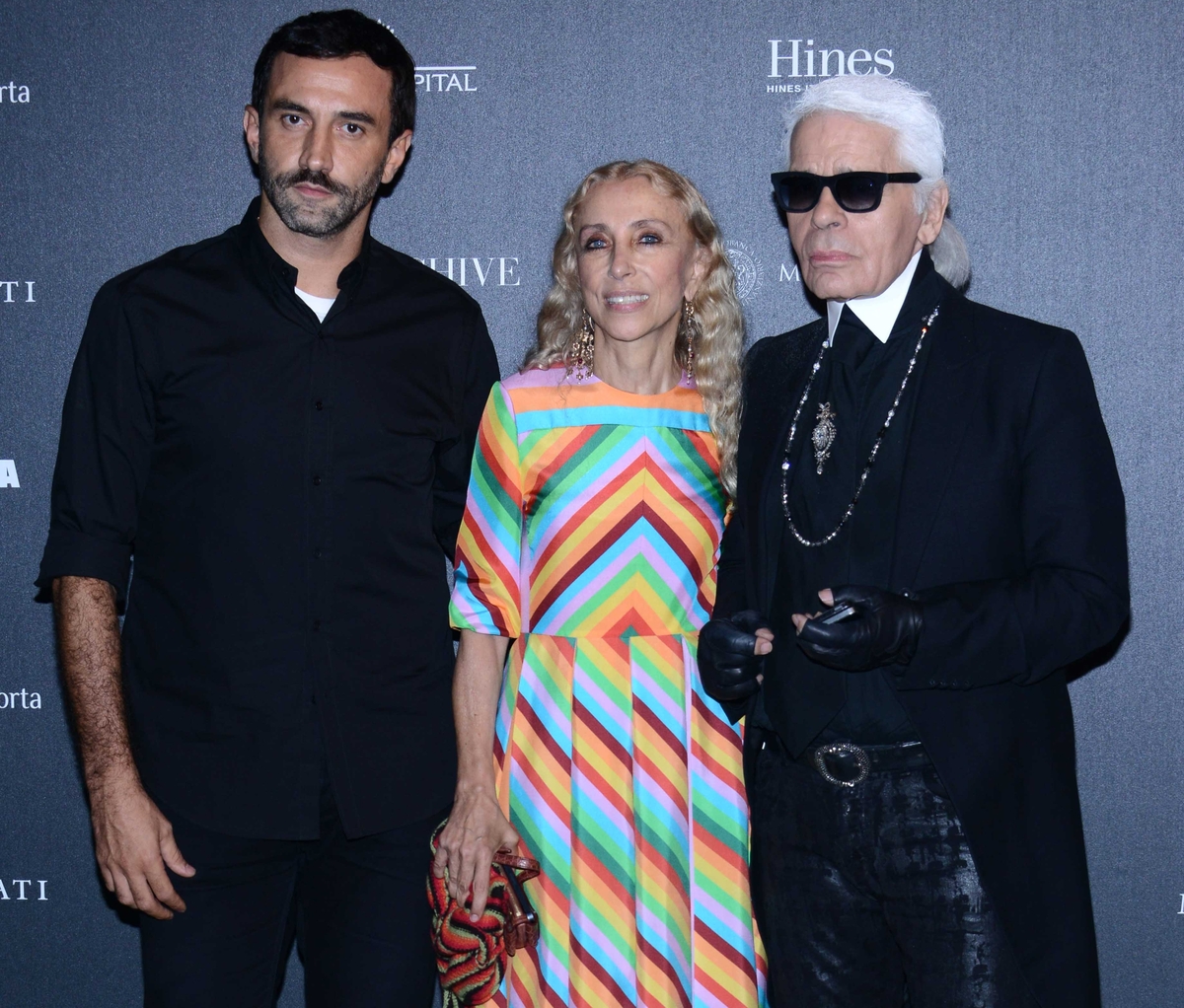 Звезды на вечеринке Vogue Италия в Милане