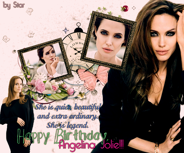 С Днем Рождения, Анджелина Джоли!
