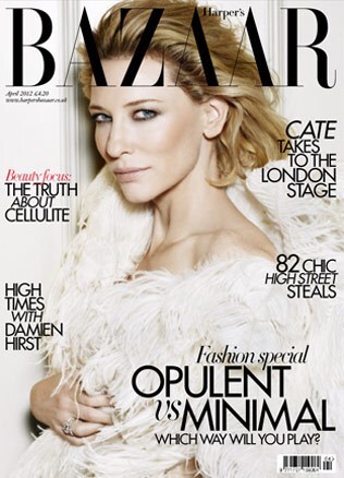 Кейт Бланшетт в журнале Harper’s Bazaar Великобритания. Арель 2012