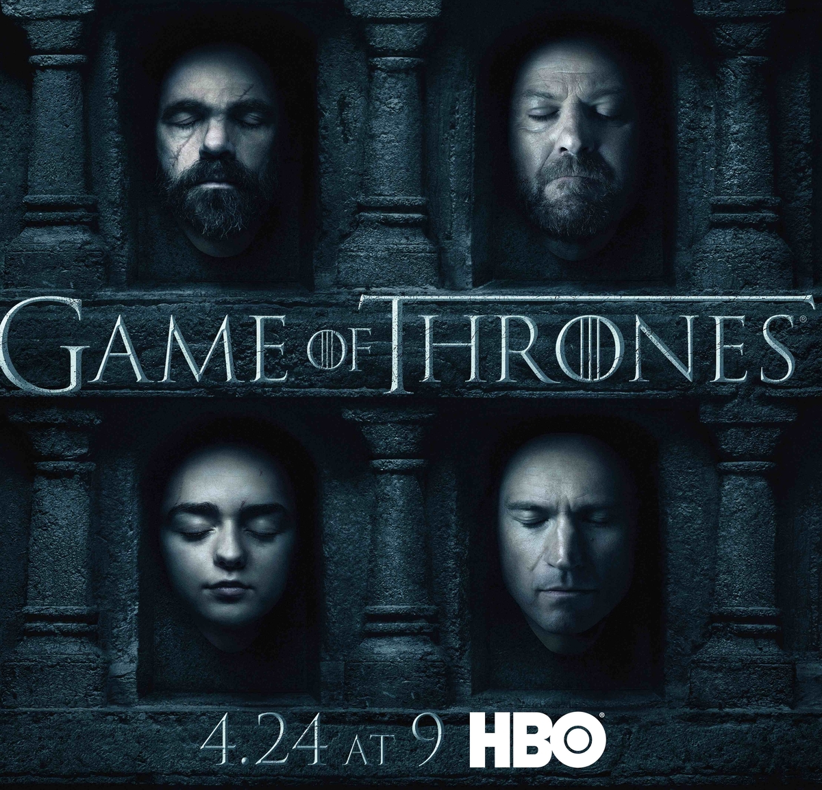 Новые промо-постеры шестого сезона «Игры престолов»: мертвый Джон Сноу, Дейенерис Таргариен и другие