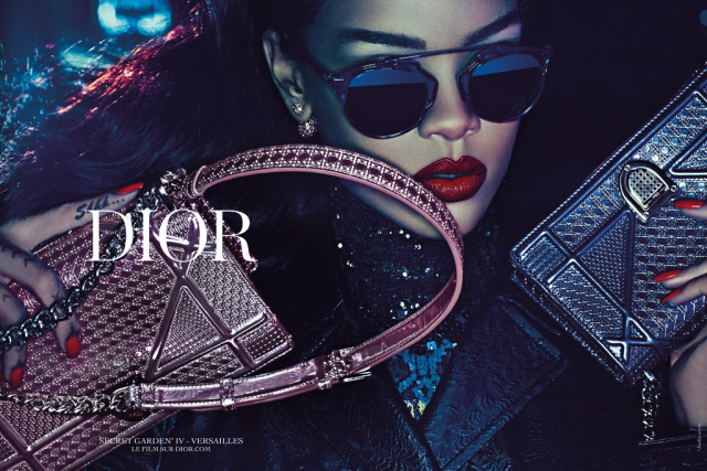 Рианна снялась в рекламной кампании Dior Secret Garden: первые кадры
