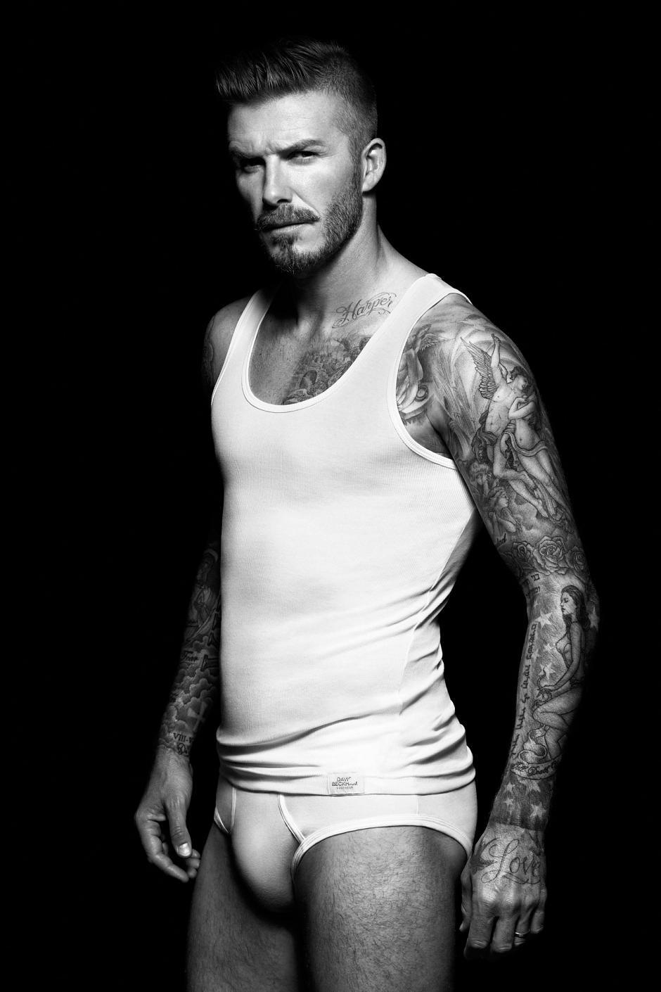 Дэвид Бэкхем в рекламной кампании нижнего белья для H&M. Осень / зима 2012