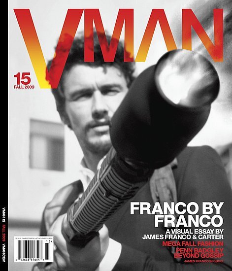 Джеймс Франко в журнале VMAN. Осень 2009